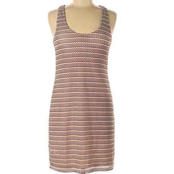 Sanctuary NWT New Fireside Chevron Dress in Sandbar size M - Picture 1 of 12